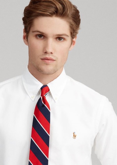 Polo Ralph Lauren The Iconic All Fits Oxford Skjorte Herre Danmark (ZYWMK8235)